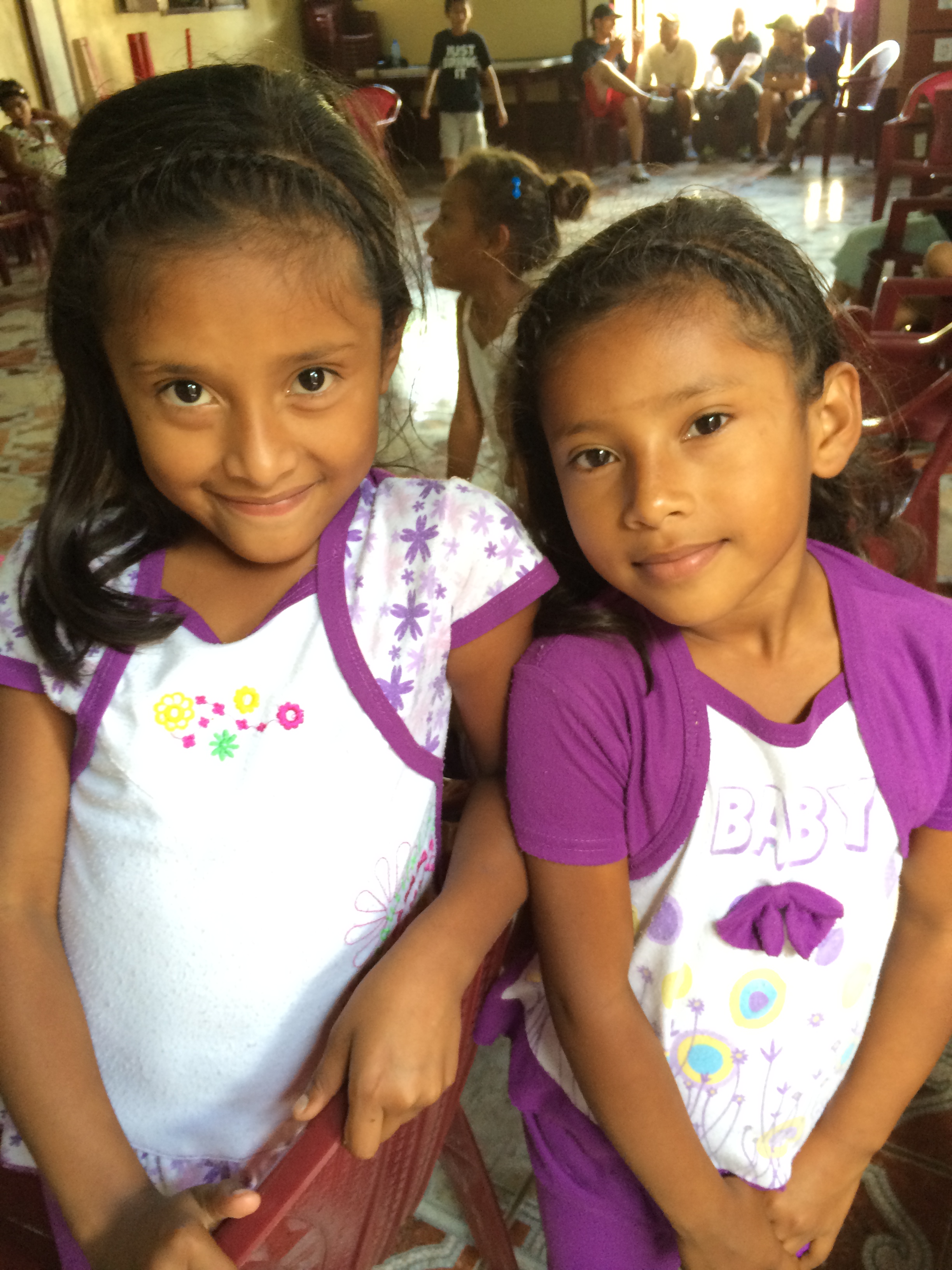 Two sweet little girls at Susuma